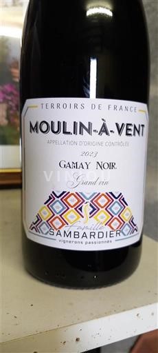 Beaujolais Moulin-à-vent Sambardier Grand vin 2023