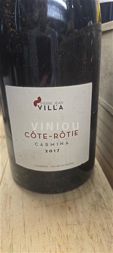 Vale do Ródano Côte-rôtie Pierre Jean Villa Carmina 2017