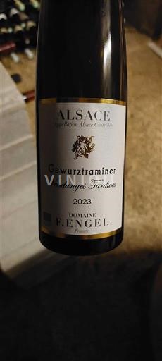 Alsace Domaine F. Engel Gewurztraminer Vendanges Tardives 2023