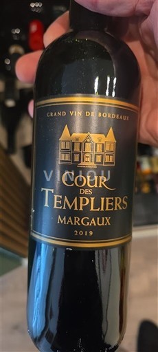 Bordeaux Margaux Cour des Templiers 2019