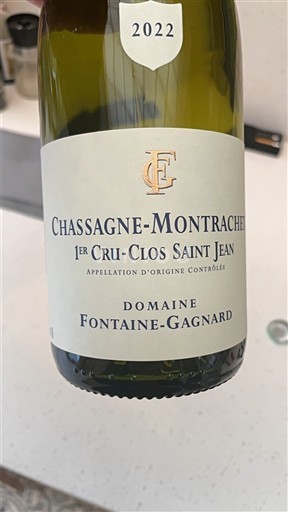 Bourgogne Ospecificerad Premier Cru Domaine Fontaine-Gagnard Clos Saint Jean 2022