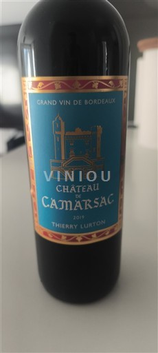 Bordeaux Bordeaux supérieur Château Camarsac 2019