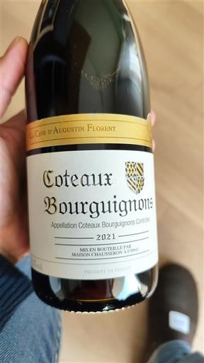 Borgoña Coteaux de Borgoña Maison Chausseron à Pommard La Cave d'Augustin Florent 2021