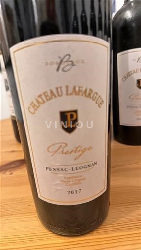Bordeaux Pessac-Léognan Château Lafargue Prestige 2017