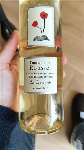 Provenza, bassa valle del Rodano, Corsica Alpi dell'Alta Provenza Domaine Rousset Les Coquelicots 2020