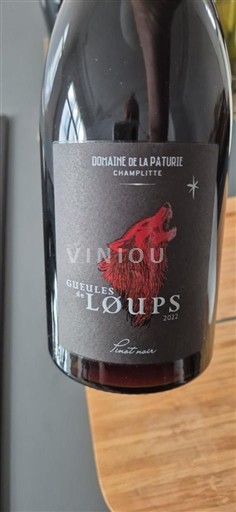 Các vùng miền Đông Franche-Comté Domaine La Pâturie Gueules de Loups 2023