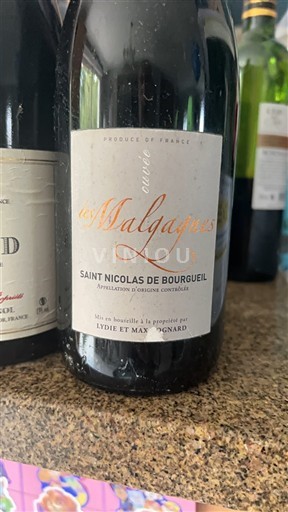 Údolí Loiry Saint-Nicolas-De-Bourgueil Lydie et Max Cognard Les Malgagnes 1978