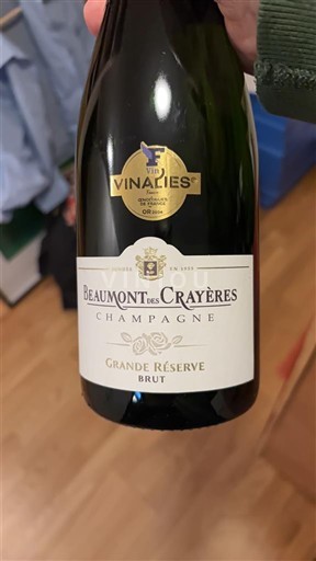Champagne Sâm-panh Beaumont des Crayères Grande Réserve Không niên vụ