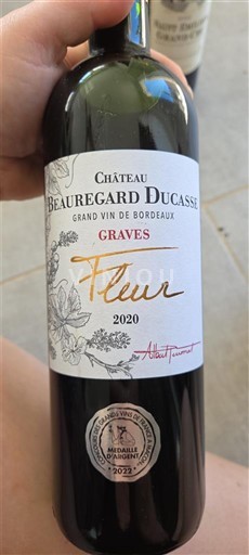 Bordeaux Graves Château Beauregard Ducasse Fleur 2020