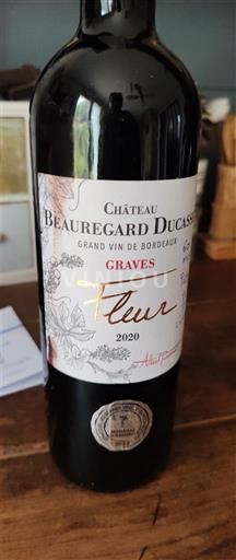 Bordeaux Graves Château Beauregard Ducasse Fleur 2020