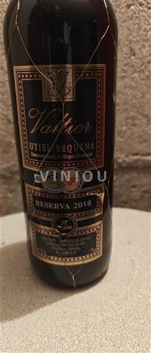 Vin Rouge sec Reserva Valthier 2018 Spanien Valencia-regionen Utiel-Requena DO
