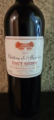 Bordeaux Haut-Médoc Château Marigny 2017