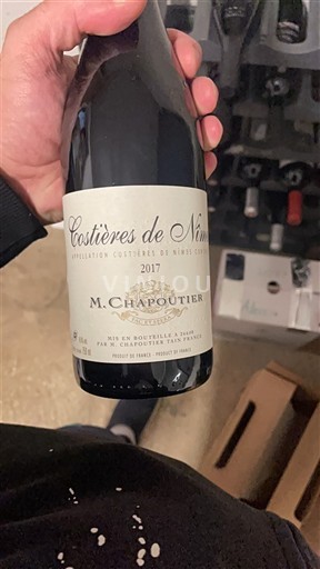Valle del Rodano Costières di Nîmes M. Chapoutier 2017