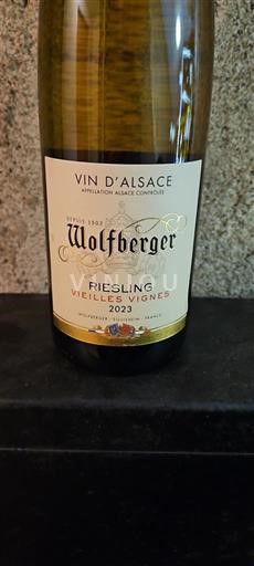 Alsace Wolfberger Riesling Vieilles Vignes 2023