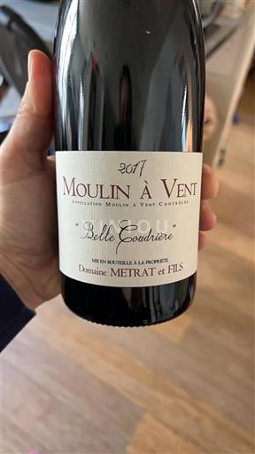Beaujolais Moulin-à-vent Domaine Metrat et Fils Belle Coudrière 2017