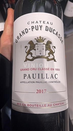 Burdeos Pauillac Grand Cru Château Grand-Puy Ducasse 2017