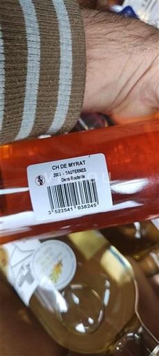 Bordeaux Sauternes Château Myrat 2006