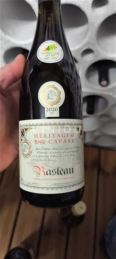 Valea Ronului Rasteau Héritage Cavare 2020