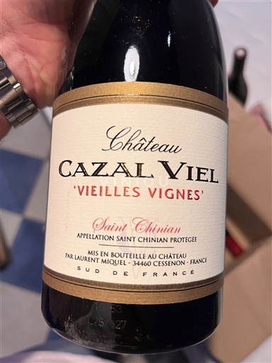 Languedoc Saint-Chinian Château Cazal Viel Vieilles Vignes 2023