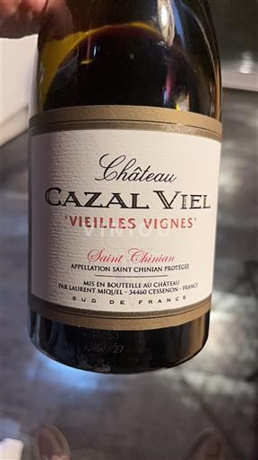 Linguadoca Saint-Chinian Château Cazal Viel Vieilles Vignes 2023