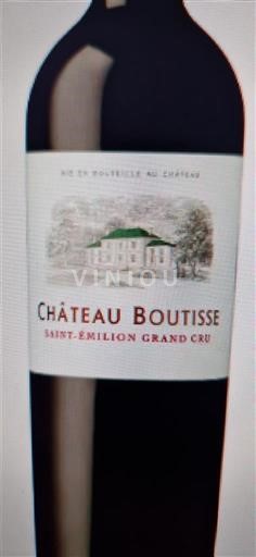 Bordeaux Saint-Émilion Grand Cru Grand Cru Château Boutisse 2020