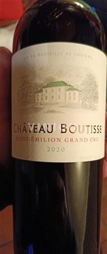 Bordeaux Saint-Émilion Grand Cru Grand Cru Château Boutisse 2020