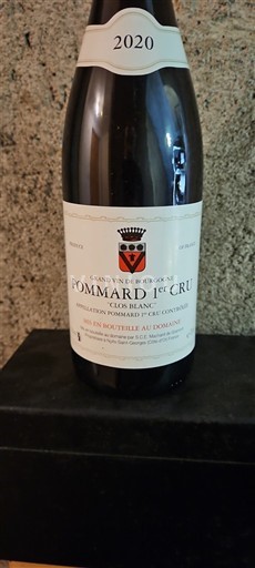 Burgundsko Pommard Premier Cru Clos Blanc 2020