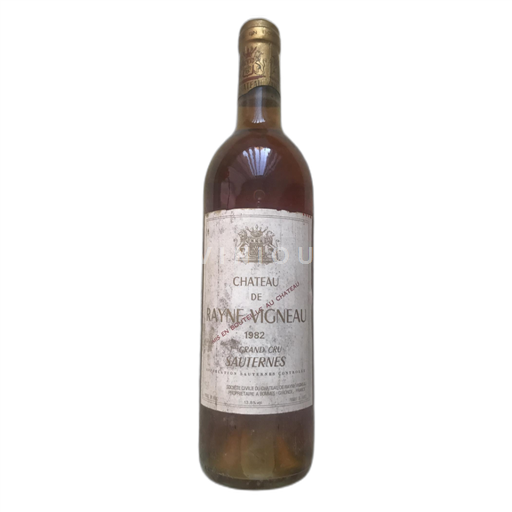 Bordeaux Sauternes Rayne Vigneau 1982