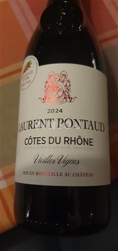 Valle del Ródano Côtes del Ródano Laurent Pontaud Vieilles Vignes 2024