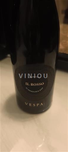 Puglia Primitivo di Manduria Vespa Il Rosso 2022