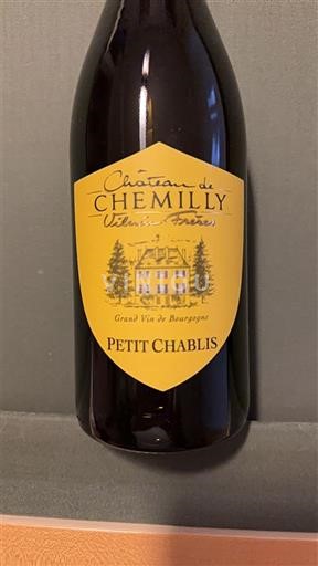 Bourgondië Petit-Chablis Château Chemilly Niet-geïntegreerd