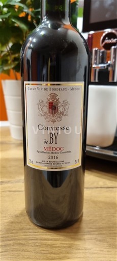 Bordeaux Médoc Comtesse de By 2016