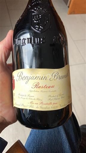 Thung lũng Rhône Rasteau Benjamin Brunel 2020