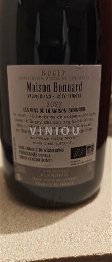 Saboya y Bugey Bugey Maison Bonnard 2022