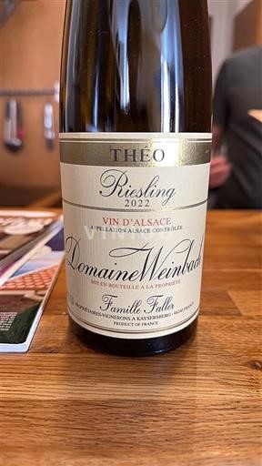 Alsace Domaine Weinbach Théo 2022
