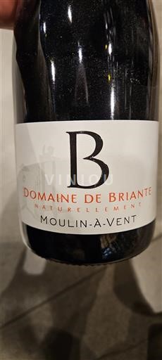 Beaujolais Moulin-à-vent Domaine Briante 2018