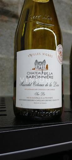 Thung lũng sông Loire Muscadet-Coteaux-de-la-Loire Château La Baronnière Vieilles Vignes 2021
