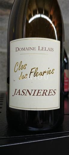 Vallée de la Loire Jasnières Domaine Lelais Clos des Fleuris 2022