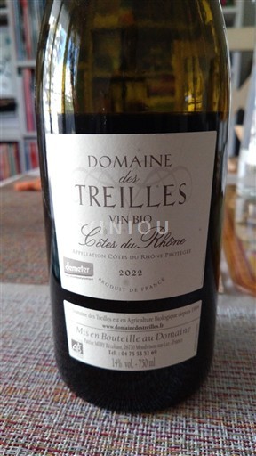 Rhône-dalen Côtes-du-Rhône Domaine Des Treilles 2022