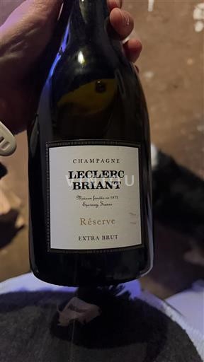 Champaña Champán Leclerc Briant Réserve Sin añada
