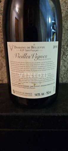 Loirevallei Saint-Pourçain Domaine Bellevue Vieilles Vignes 2019