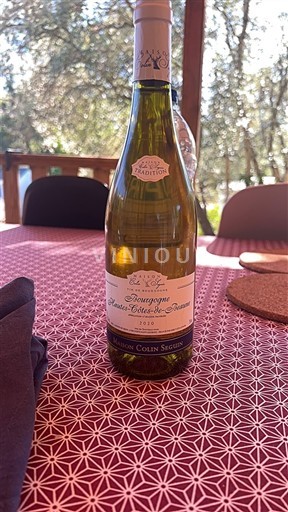 Bourgogne Hautes Côtes de Beaune Maison Colin Seguin Tradition 2020