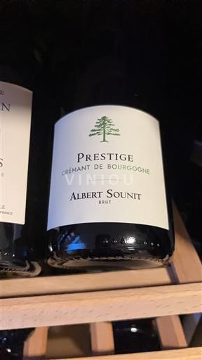 Bourgogne Crémant-de-bourgogne Albert Sounit Prestige Non Millésimé