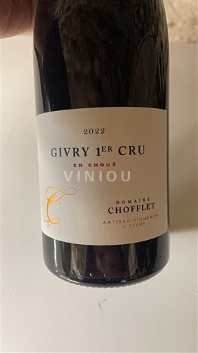 Burgundsko Nespecifikováno Premier Cru Domaine Chofflet En Choué 2022