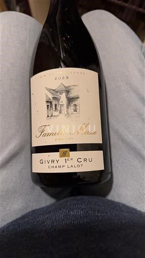 Borgogna Givry Premier Cru Famille Masse Champ Lalot 2023