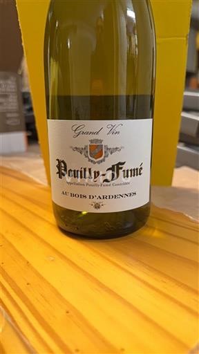 Údolí Loiry Pouilly-fumé Au Bois Ardennes 2024