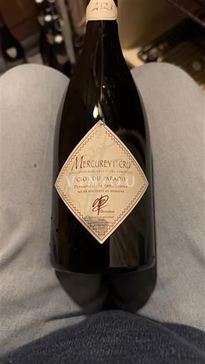 Borgoña Mercurey Premier Cru Domaine La Sablonière Clos du Paradis Sin añada
