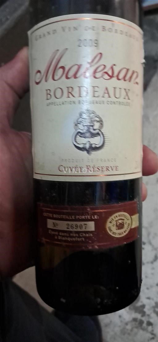 Bordeaux Malesan Réserve 2009