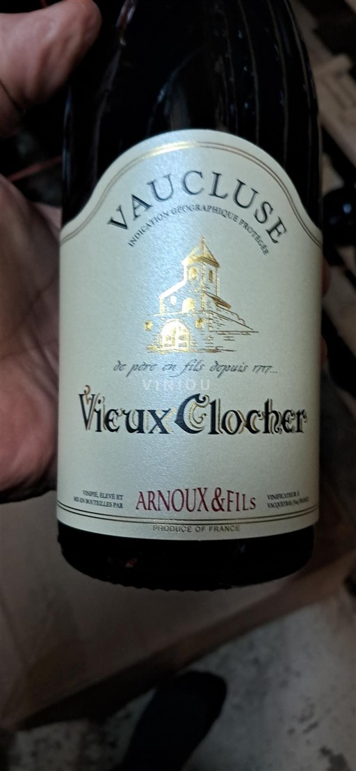 Provence, hạ lưu Rhône, Corse Vaucluse Arnoux & Fils Vieux Clocher Không niên vụ