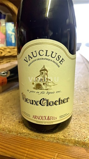 Provence, Nedre Rhône-dalen, Korsika Vaucluse Arnoux & Fils Vieux Clocher Icke årgångsbetecknad